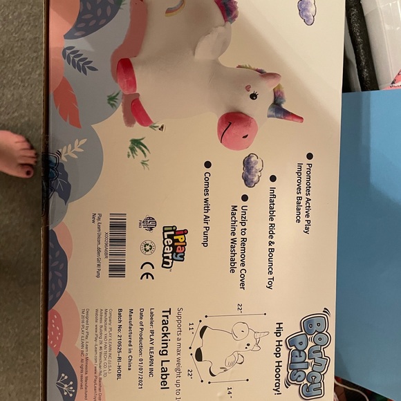 Bouncy horse/large motor toy - Picture 3 of 3